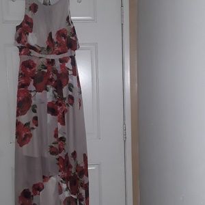 Floral Hi Lo Dress
